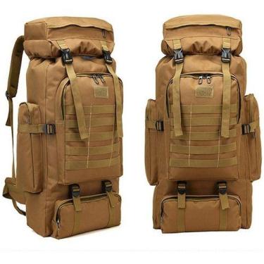 Imagem de Mochila Cargueiro Acampamento Trilha Impermeável 80 Litros - SHOP ALTE