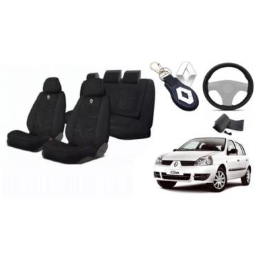 Imagem de Conjunto Personalizado Alto Padrão Clio 1990-2012 + Volante + Chaveiro