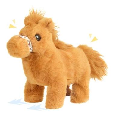 Imagem de Juguete Pony Caminante de Peluche Easfan con Sonido y Cola Móvil