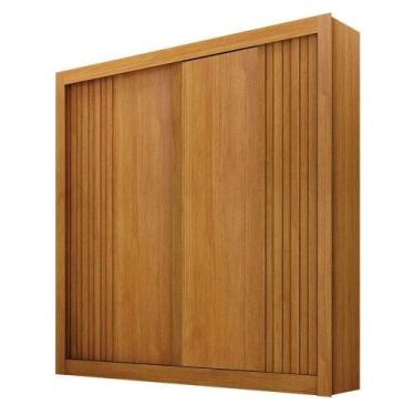 Imagem de Guarda Roupa Solteiro 2 Portas Milano Cinamomo - Leifer Móveis - LEIFE
