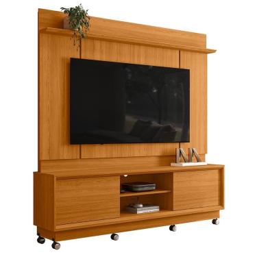 Imagem de Estante Home Theater Siena para TV até 75” com Rodízios - Madetec