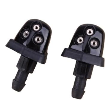 Imagem de Jatos de lavagem de para-brisas para Suzuki para Swift para Sx4 para Aerio para Escudo 2 peças Para-brisa Dianteiro Limpador de Água Lavadora Bicos de Jato Spray Plástico Abs 38340-56K00