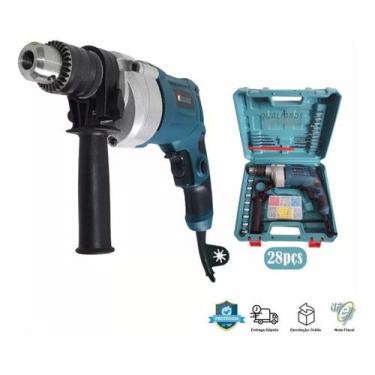 Imagem de Furadeira De Impacto 820W 220V 3000Rpm Auto Reverso - LED, 220V