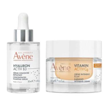 Imagem de Avène Kit - Creme Facial Iluminador + Sérum Concentrado Preenchedor, K