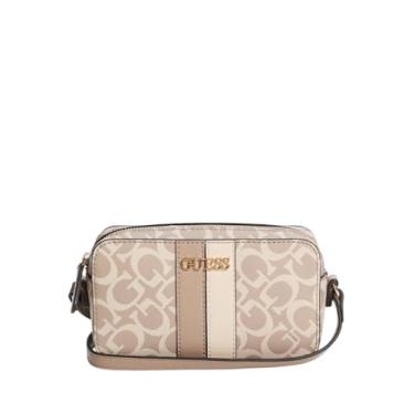 Imagem de GUESS Bolsa tiracolo feminina de couro sintético Kyrie Mini Factory
