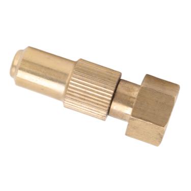 Imagem de GLOGLOW Bico Pulverizador de Alta Pressão Com Rosca Interna G3/8, Ferramenta de Rega de Latão Cerâmico, Atomização Eficiente para Agricultura e Uso Em Pátio (Furo de 1,5 mm/0,06 pol.)