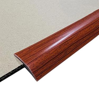 Imagem de GQQGSHOP Tira de transição de piso de 16,4 pés autoadesiva para carpete e acabamento de borda de piso Acabamento de carpete de PVC adequado para transições de limite com altura de 0,15 ~ 0,23