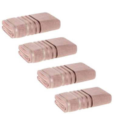 Imagem de Kit 4 Toalhas Banhão Gigante De Algodão Lumina - Karsten