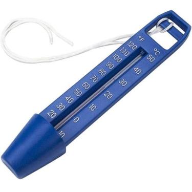 Imagem de Termômetro Para Piscina Modelo Padrão Fixo Medições Precisas - ACQUABR