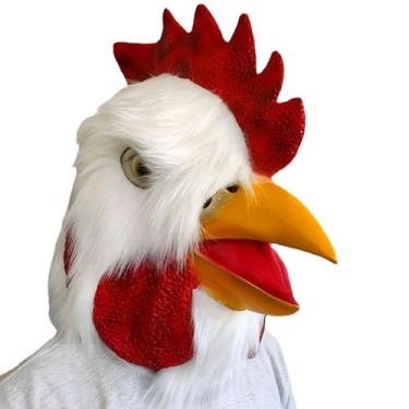 Imagem de Máscara Cosplay Roosters Halloween Carnaval Páscoa Latex 300g - yiweis