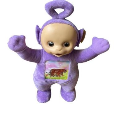 Imagem de Boneca de brinquedo de pelúcia Teletubbis Tinky Winky 20cm Anime - Yiw