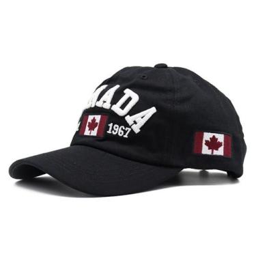 Imagem de Boné de beisebol Canada Anime Snapback Hip-Hop Poliéster - yiweisai