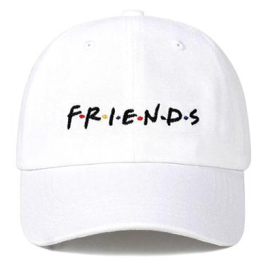 Imagem de Boné de beisebol Friends Anime Snapback, algodão preto - yiweisai