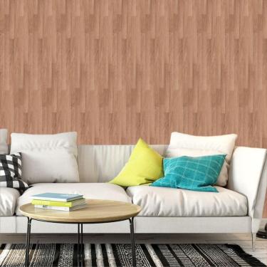 Imagem de Papel De Parede Madeira Lâmina Cedro Autocolante Sala Quarto