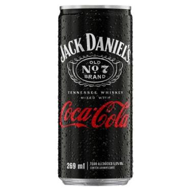 Imagem de Bebida Mista Jack Daniel's Com Coca Cola 269ml