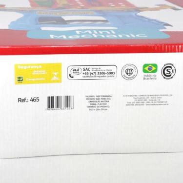 Imagem de Brincando de Profissões Mini Mechanic  Bancada de Ferramentas Infantil