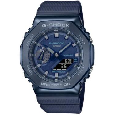 Imagem de Relógio CASIO G-SHOCK analógico-digital azul GM-2100N-2ADR