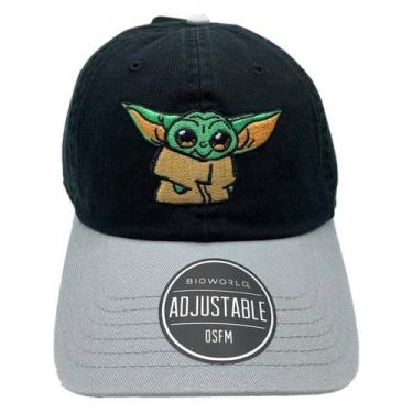 Imagem de Boné Grogu Bio World Ajustável  -  Disney Store, Preto, Único