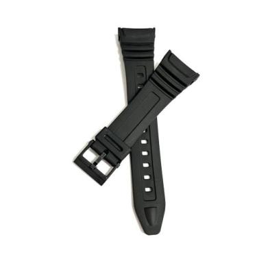 Imagem de Pulseira Relógio Compatível com Modelo W-96h.LC26 - Supvox, Preto, 25m