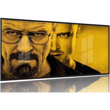 Imagem de Quadro Decorativo Breaking Bad 130x60 Moldura Preta 2x2