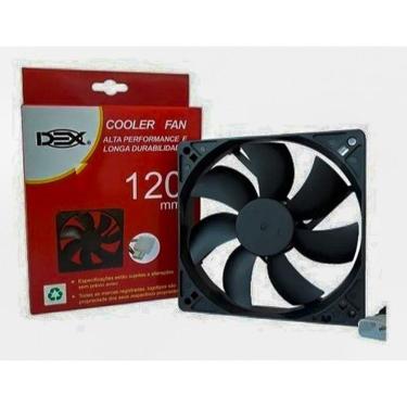 Imagem de Ventoinha 120X120 Preta Dex Dx-12C