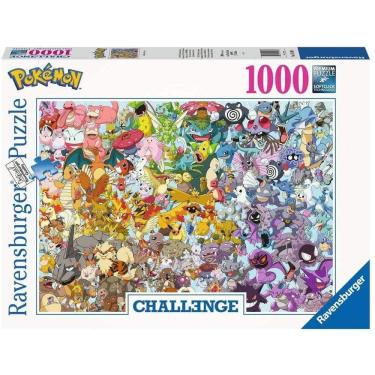 Imagem de Ravensburger 15166 Pokemon 1000pc Challenge Jigsaw Puzzle,