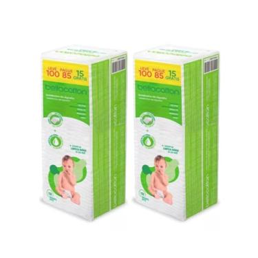 Imagem de Algodão Quadrado Para Bebê - 2 Pacotes