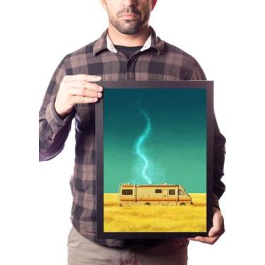 Imagem de Quadro Decorativo Breaking Bad Sem Texto Arte Nerd Geek Gran - Fanarte
