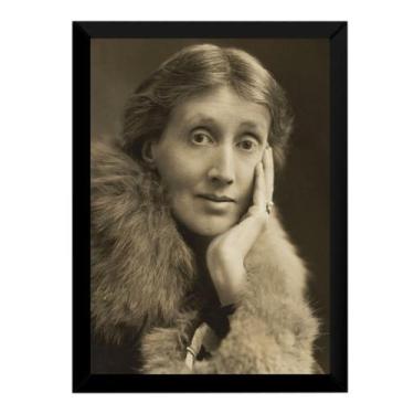 Imagem de Quadro Virginia Woolf Feminismo Ativismo Ideologia - Fanarte