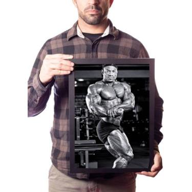 Imagem de Quadro Foto Dexter Jackson Fisiculturista Decoração Academia - Fanarte