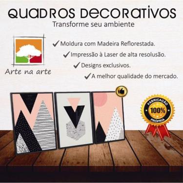 Imagem de Conjunto Quadros Decorativos 4pç 20x20 Paixão Por Cozinhar 2 Titulos Moldura Branca