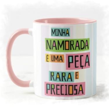 Imagem de Caneca Minha Namorada é Uma Peça Rara e Preciosa