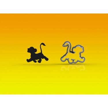 Imagem de Cortador Rei Leão - Simba Tamanho 4 Cm