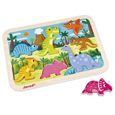 Imagem de Encaixa Formas Dinossauros - Maped