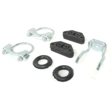 Imagem de Kit coxim borracha descarga tempra 1992 / 1999 - 7 pçs m19 - DSTAL