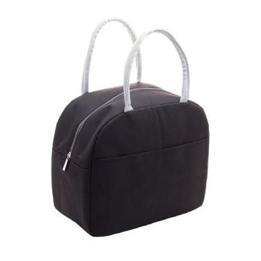 Imagem de Bolsa Térmica de Poliéster Easy Life Preta 25x15x29cm 2977 - Lyor