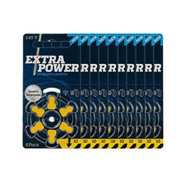 Imagem de Bateria Auditiva 10 PR70 Extra Power - 60 baterias (10 cartelas)