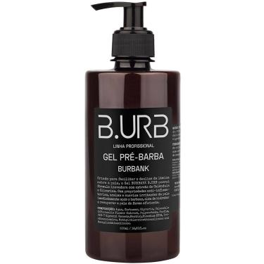 Imagem de Gel Pré Barba Burbank 500mL Profissional Bancada Barbearia Barba Urbana B.URB