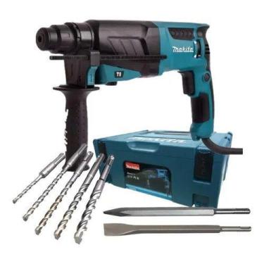 Imagem de Martelete Perfurador Rompedor Plus Hr2630j Makita + Acess.