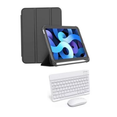 Imagem de Capa Smart Com Espaço P Caneta Com Teclado+mouse P iPad 10 - BDNET