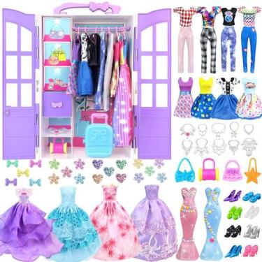 Imagem de Conjunto de roupas e acessórios de boneca para boneca de 11,5 polegada