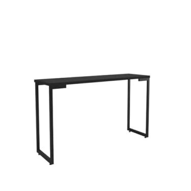 Imagem de Aparador Sala Organizador Cantinho do Café Móveis 90cm x 35cm(Preto)