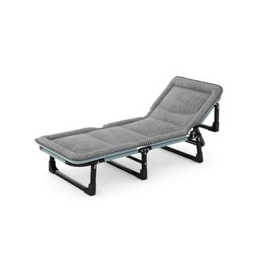 Imagem de espreguiçadeira, cama dobrável, interior doméstico, largura 68 cm, ajuste de quatro velocidades sem instalação