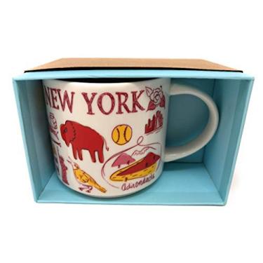 Imagem de (White) - Starbucks New York Coffee Mug Been There Knickerbocker State