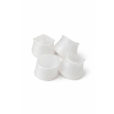 Imagem de Kit Protetores de Cadeira em Silicone - Branco - 6273 - Bono