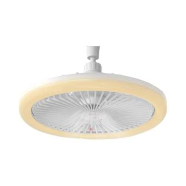 Imagem de Ventilador De Teto LED Moderno Com Luz, Soquete E27, Controle Remoto I