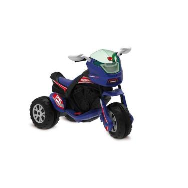 MOTO ELETRICA XT3 6V DUAS MARCHAS AZUL BANDEIRANTE 2700