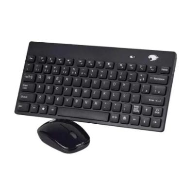 Imagem de Teclado Mouse Original Sem Fio Ultra Slim Fino Alumínio Usb