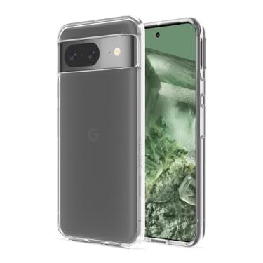 Imagem de Case-Mate Capa para Google Pixel 8 [6,2 polegadas, 2023] [proteção contra quedas de 3,6 metros] [carregamento sem fio] Capa de telefone transparente exclusiva para Google Pixel 8 - antiamarelamento,