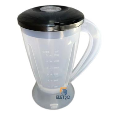 Imagem de Copo do Liquidificador Mondial Eletronic L-66 Plástico Leitoso Reforça